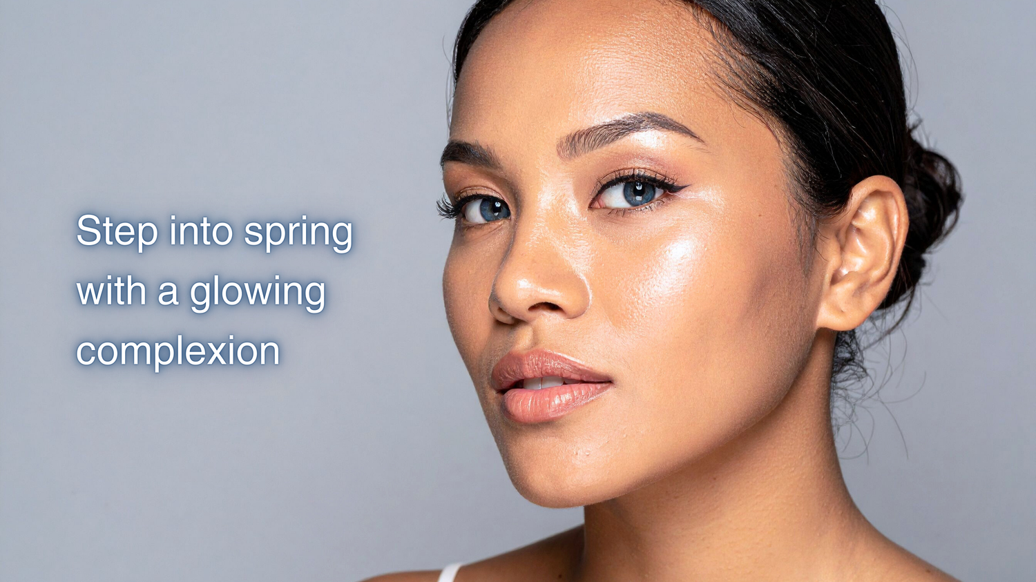 Glowing spring complexion