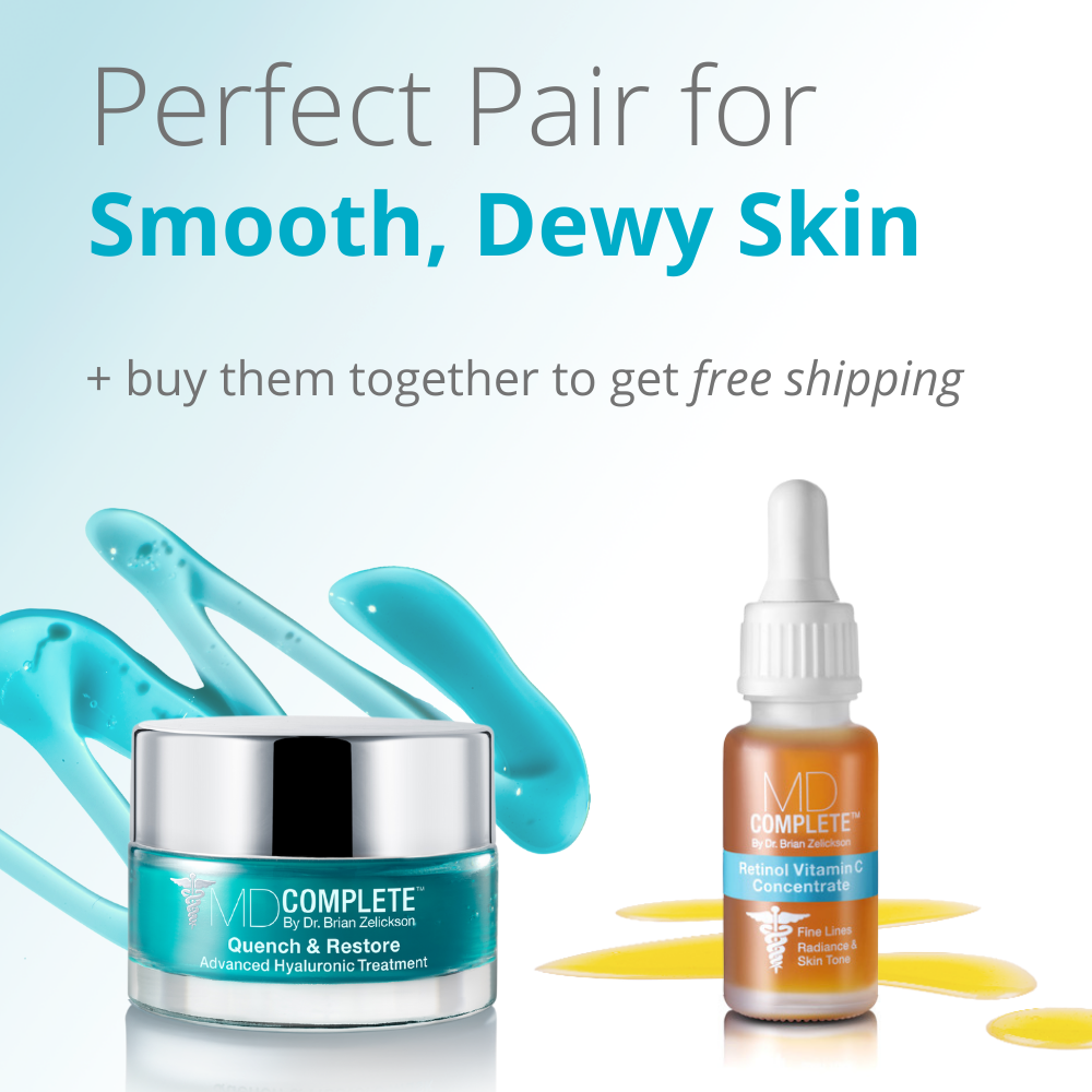 Perfect pair for smooth, dewy skin