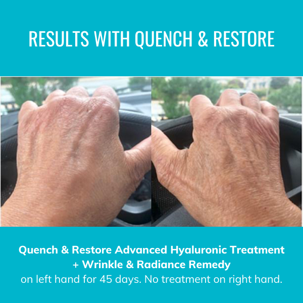 Quench & Restore + Wrinkle & Radiance Remedy for Hands