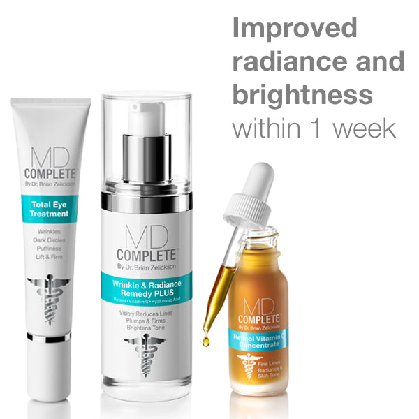 Improved radiance and brightness within 1 week